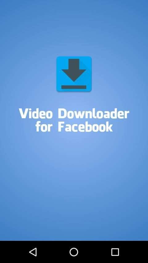Video Downloader for Facebook скриншот 6