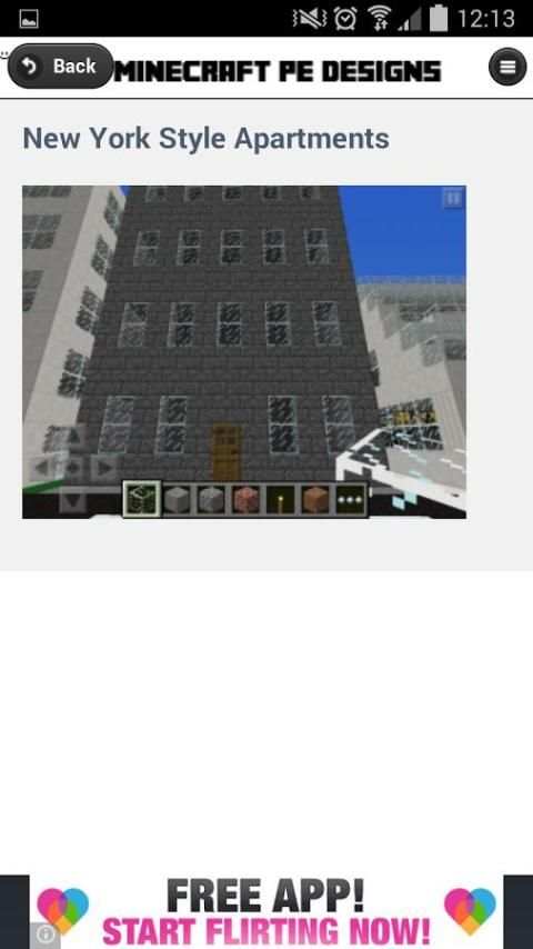 Building Ideas - Minecraft PE screenshot 1