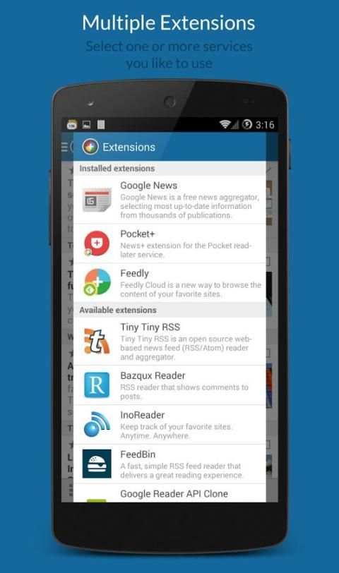 News+ | Google News RSS Reader скриншот 4