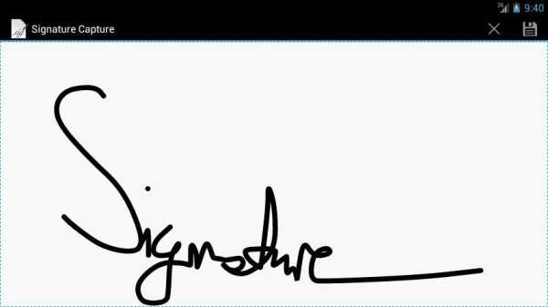 Signature Capture स्क्रीनशॉट 3