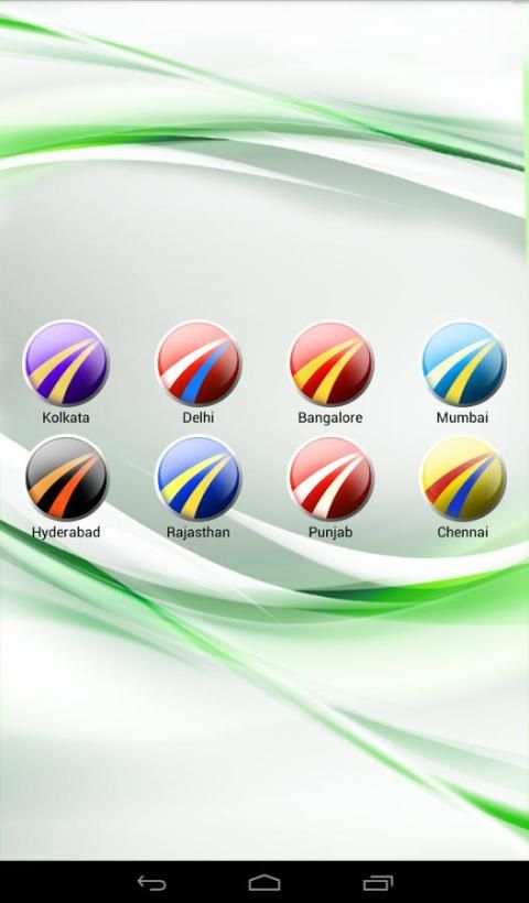Schedule for I P L 2015 screenshot 4