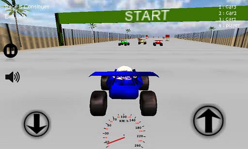 3D Mini Car Racing скриншот 1