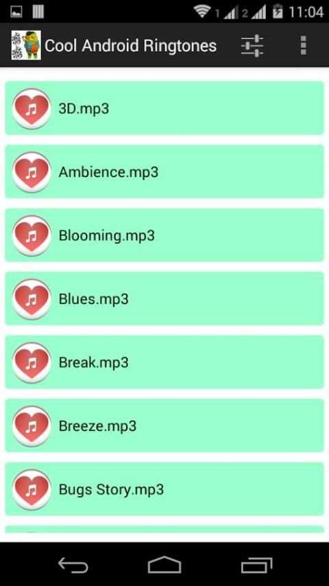 Cool Android Ringtones screenshot 5