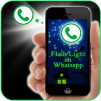 Flash Light on Whatsapp & Call