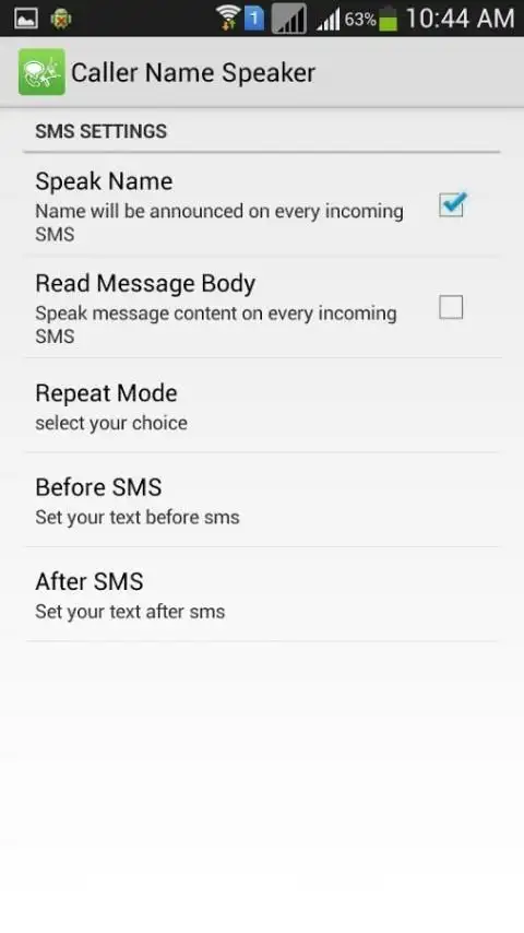 Caller Name Speaker screenshot 3