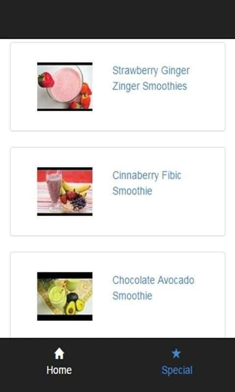 detox smoothie recipes screenshot 4