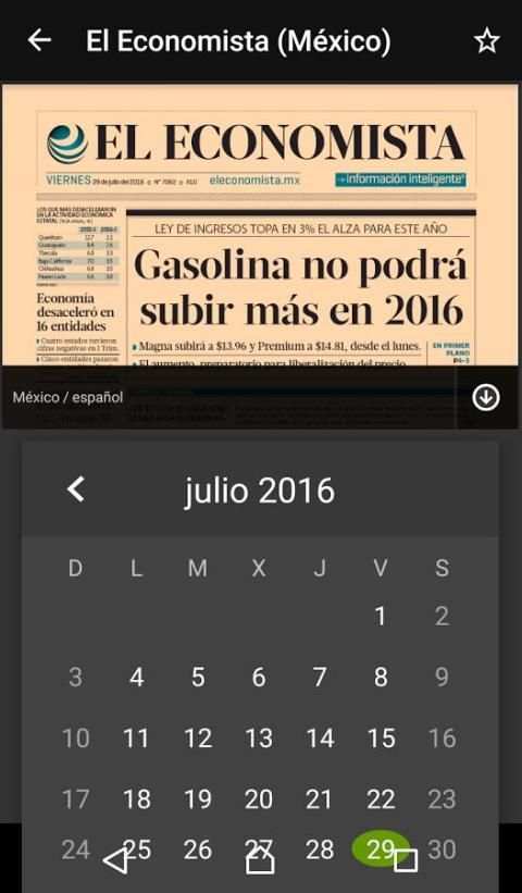 El Economista Edición Digital screenshot 1