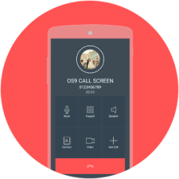 Caller Screen OS9 ID Themes أيقونة