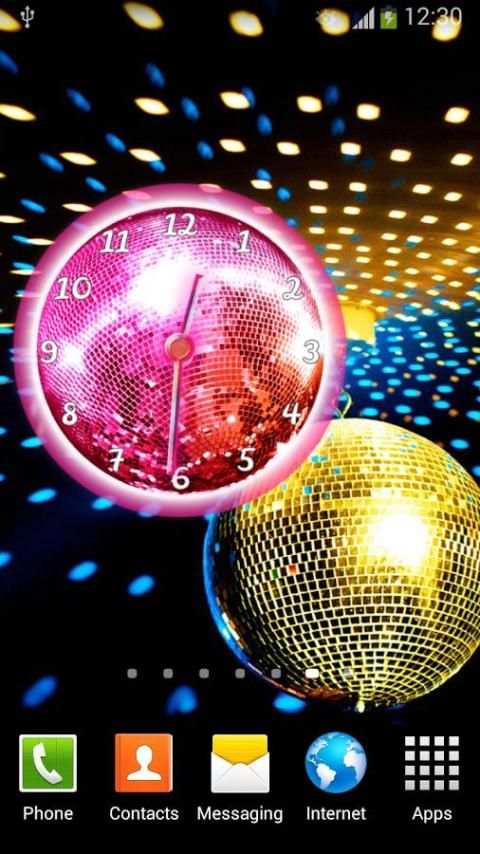 Disco Ball Clock screenshot 1