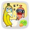 GO SMS Pro Bobo&Banana Sticker on 9Apps
