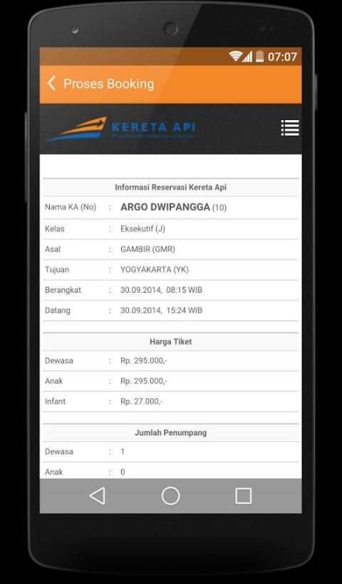 Sepoor - Tiket Kereta Api screenshot 7