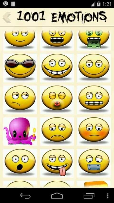 1001 Emotions 4 all text chats screenshot 5
