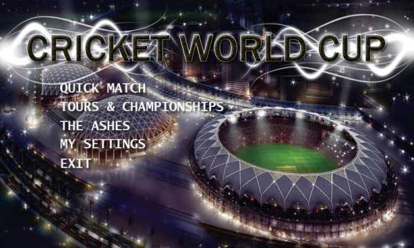Cricket World Cup Game скриншот 1