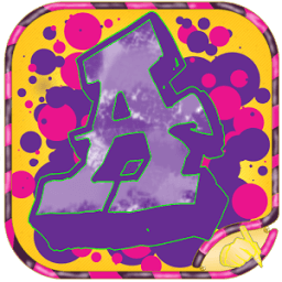 ikon menggambar grafiti