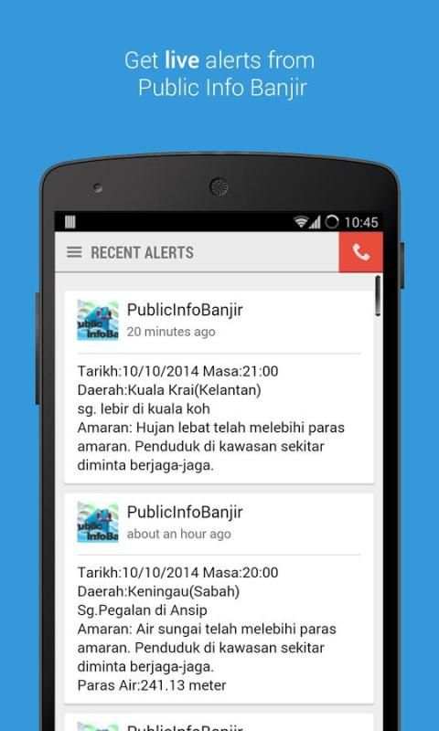 Banjir Alerts screenshot 4