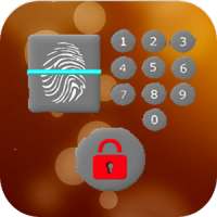 Fingerprint/Keypad Lock Screen