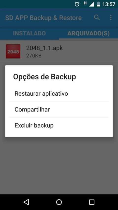 SD APP Backup & Restore स्क्रीनशॉट 2