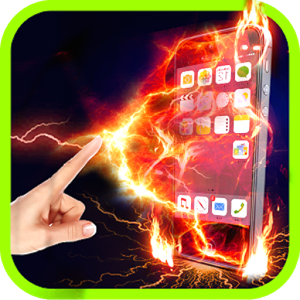 Fire Screen Colorful Prank иконка