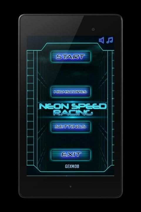 Neon Speed Racing स्क्रीनशॉट 5
