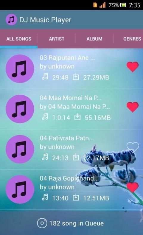DJ MUSIC PLAYER screenshot 1