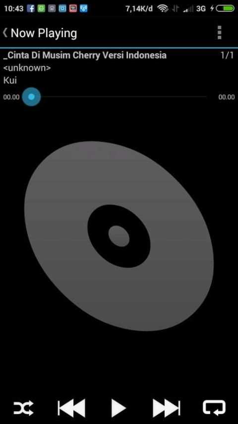 Mp3 Player For Android screenshot 1
