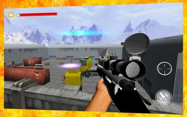Undercover Sniper pahlawan screenshot 1