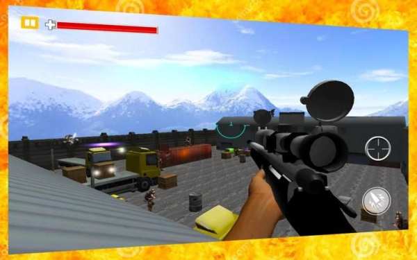 Undercover Sniper pahlawan screenshot 2