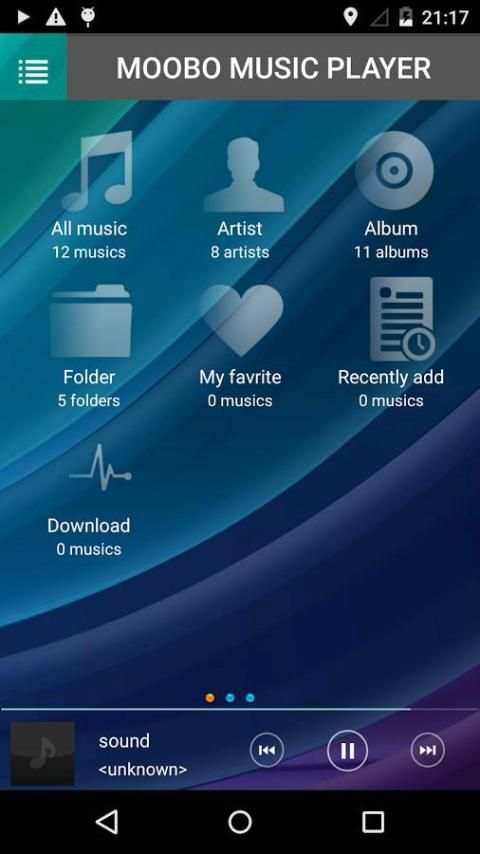 Moobo Music Player screenshot 5