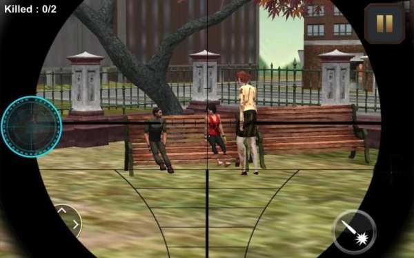 Membanting tulang Zombie Snipe screenshot 1