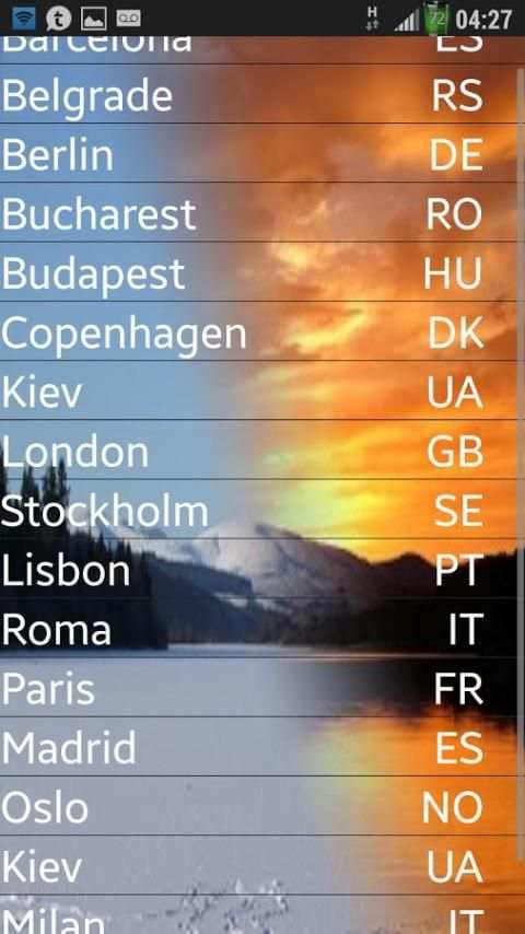 P Weather forecast 1 تصوير الشاشة
