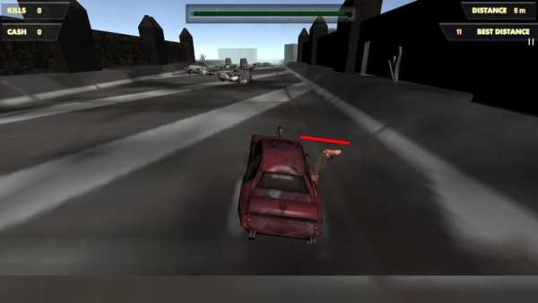 Zombie Racing Struggle 3D screenshot 2