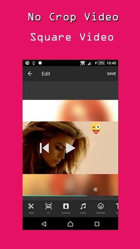 No crop Video – Square Video screenshot 3