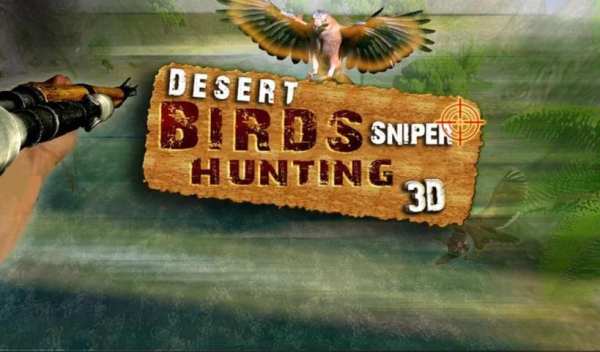 Desert Birds Hunting Sniper 3D screenshot 1