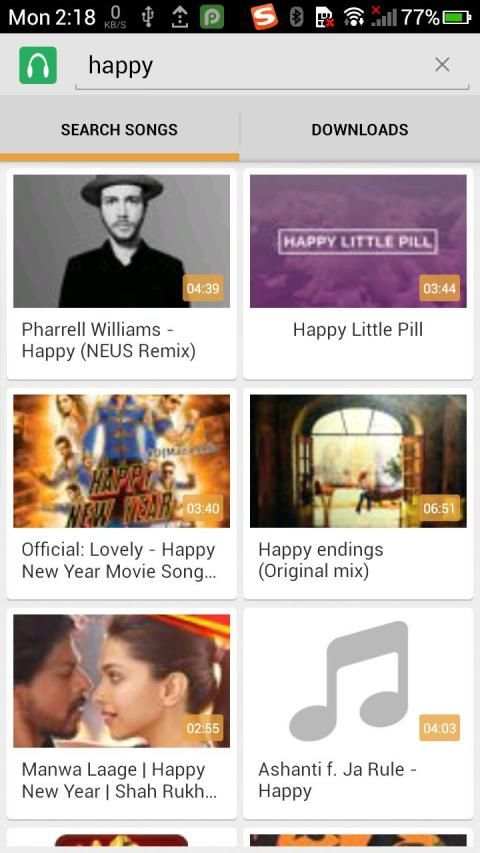 Fast MP3 Downloader screenshot 2