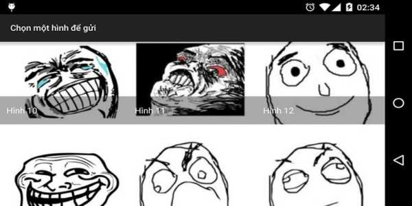Meme face for Mesenger screenshot 2