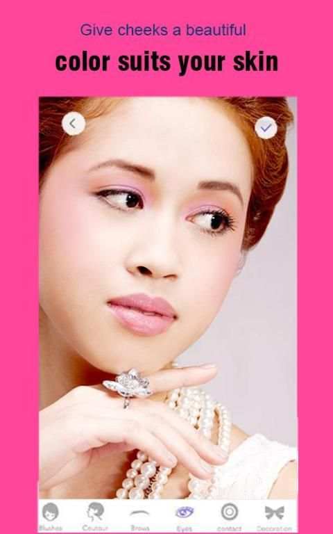 Makeup Camera Beautiful स्क्रीनशॉट 4
