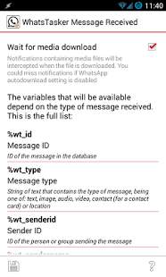 WhatsTasker screenshot 3