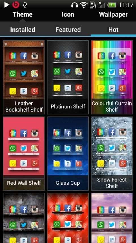 Nine Launcher screenshot 3