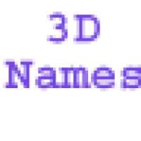 3D Names icon