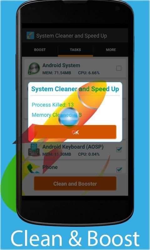 System Cleaner & Speed Up screenshot 1