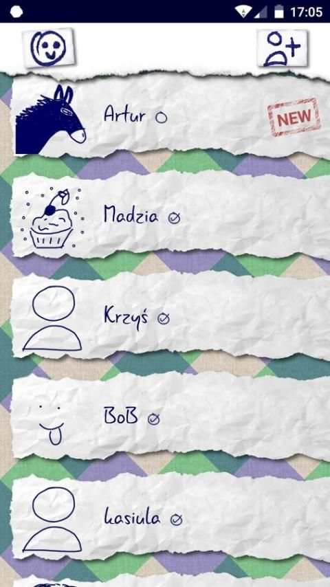 Paper messenger screenshot 3