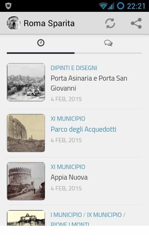 Roma Sparita Mobile screenshot 4