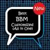 Best BBM Transparan Customized on 9Apps