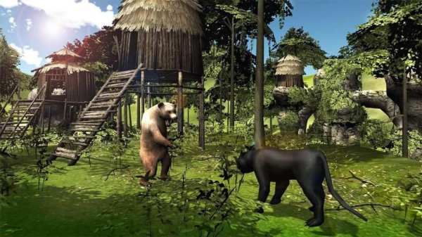 Black Panther Simulator 3D screenshot 1