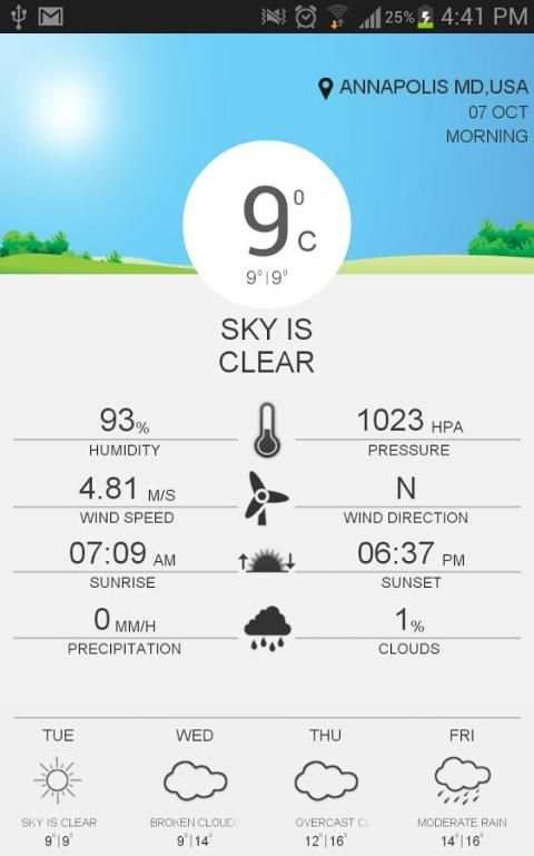 Bob's Weather screenshot 5