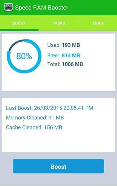 Speed RAM Booster (Cleaner) screenshot 3