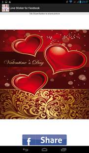 Love Sticker for Facebook screenshot 3