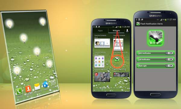 Flash Light Alert Notification screenshot 1