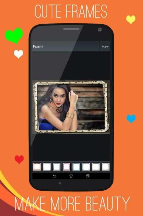 Selfie Editor 612 screenshot 1