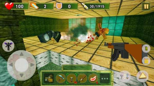 Block Craft Fallout Edition 3 تصوير الشاشة